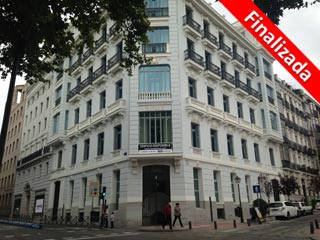 Edificio de oficinas en Paseo de Recoletos de Madrid