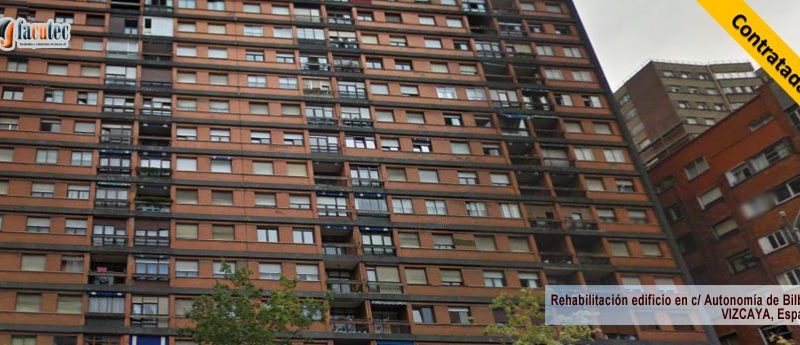 Rehabilitación de edificio en calle Autonomia de Bilbao